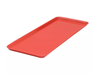 Melamine Sandwich Plate Red | 390x150mm