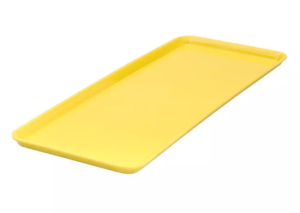 Melamine Sandwich Plate Yellow | 390x150mm