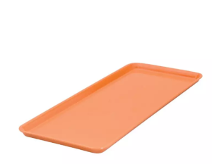 Melamine Sandwich Plate Orange | 390x150mm