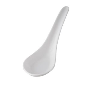 Chinese Spoon White Melamine | 150mm