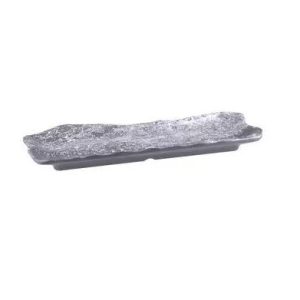 Melamine Endure Oblong Plate 230x110mm Pewter