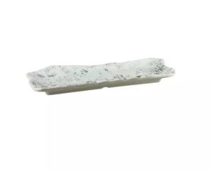 Melamine Endure Oblong Plate 300x125mm Pebble