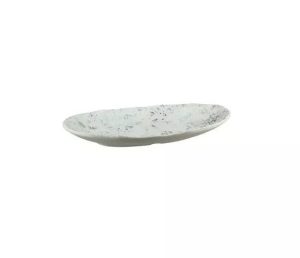 Melamine Endure Oval Plate 230x140mm Pebble