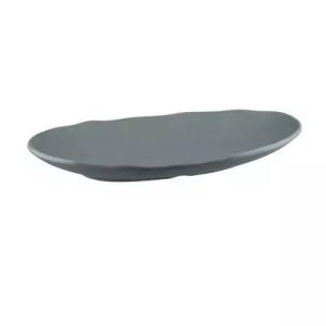 Melamine Endure Oval Plate 260x155mm Onyx