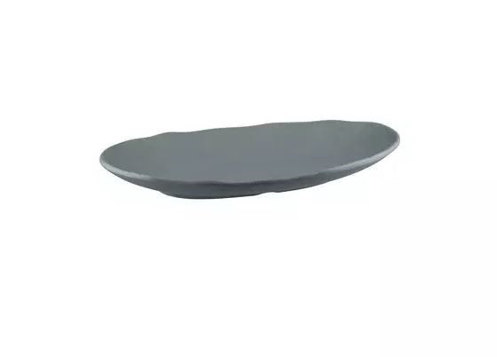 Melamine Endure Oval Plate 260x155mm Onyx