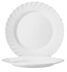 Plate Trianon | 245mm White