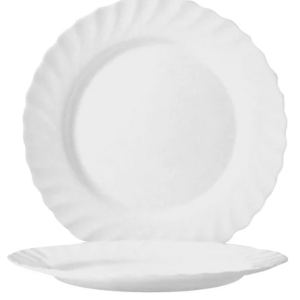 Plate Trianon | 245mm White