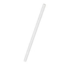 Straws Paper Cocktail White Pkt 250/40