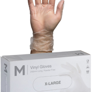Vinyl Gloves Powder Free 100's | XL